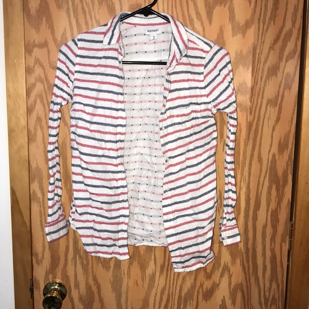 4th of July colored blouse (Old Navy)